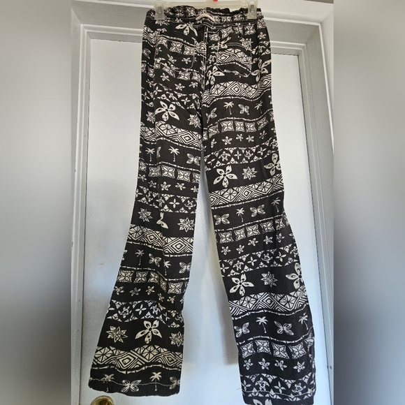 CALI 1850 Linen Drawstring Pants, Size XS - Picture 4 of 9